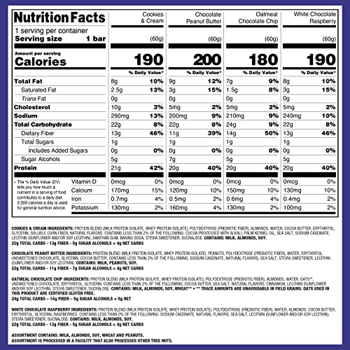 Quest Nutrition QPBUVP12 Ultimate Variety Pack Protein Bars, High Protein, Low Carb thumb #4