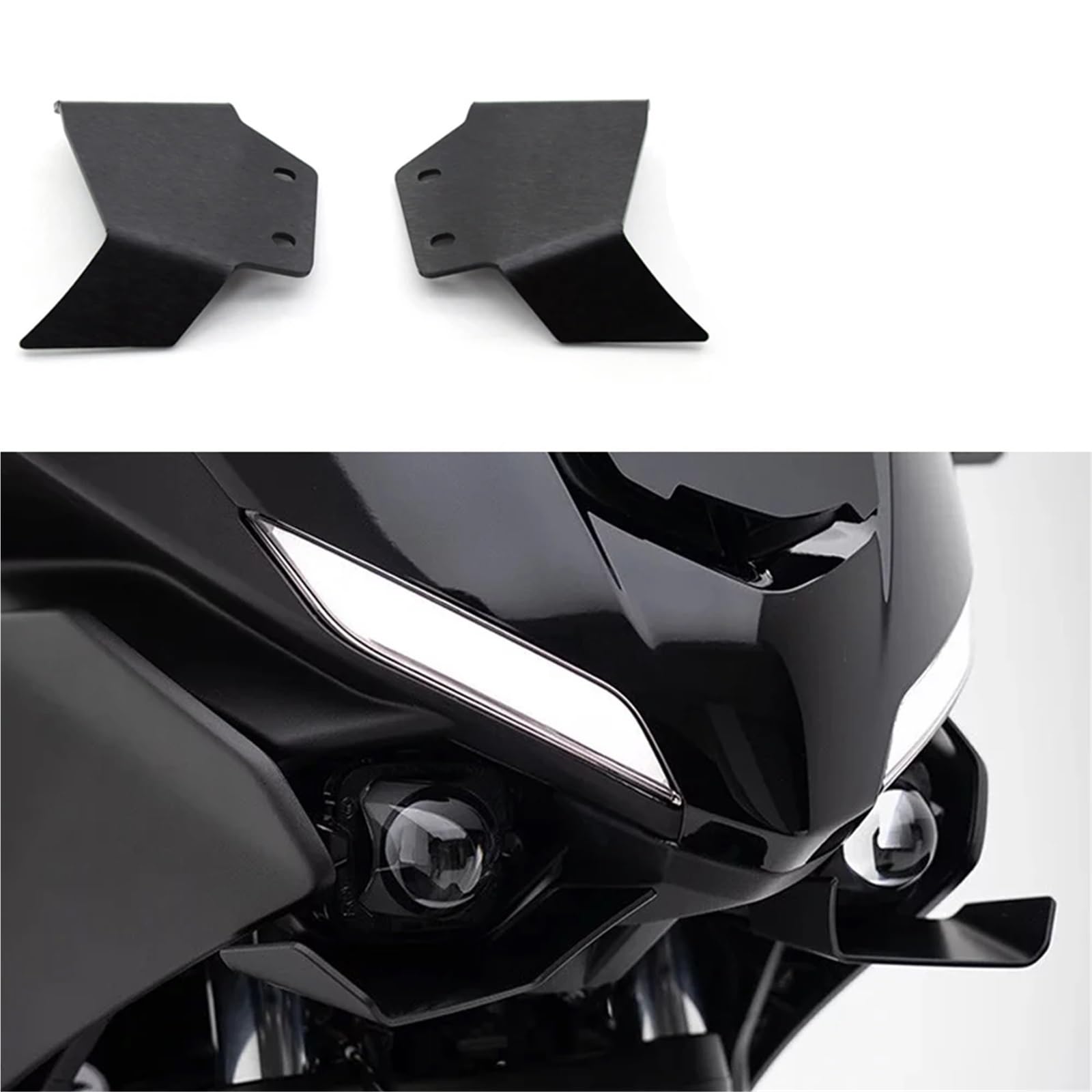Ochraniacz spoilera Pasuje Do YAMAHA TRACER700 Tracer 700 7 GT 2021 Rozszerzenie Małego Skrzydła Owiewki Przedniego Spojlera Motocyklowego