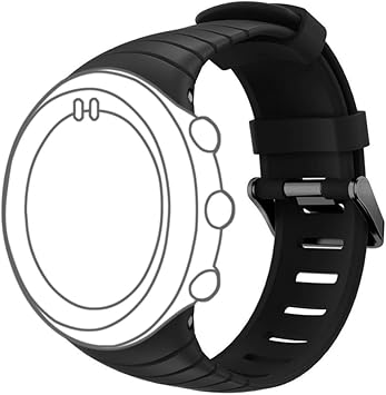 DD Correa de Reloj para Suunto Core Silicona Pulseras de ...