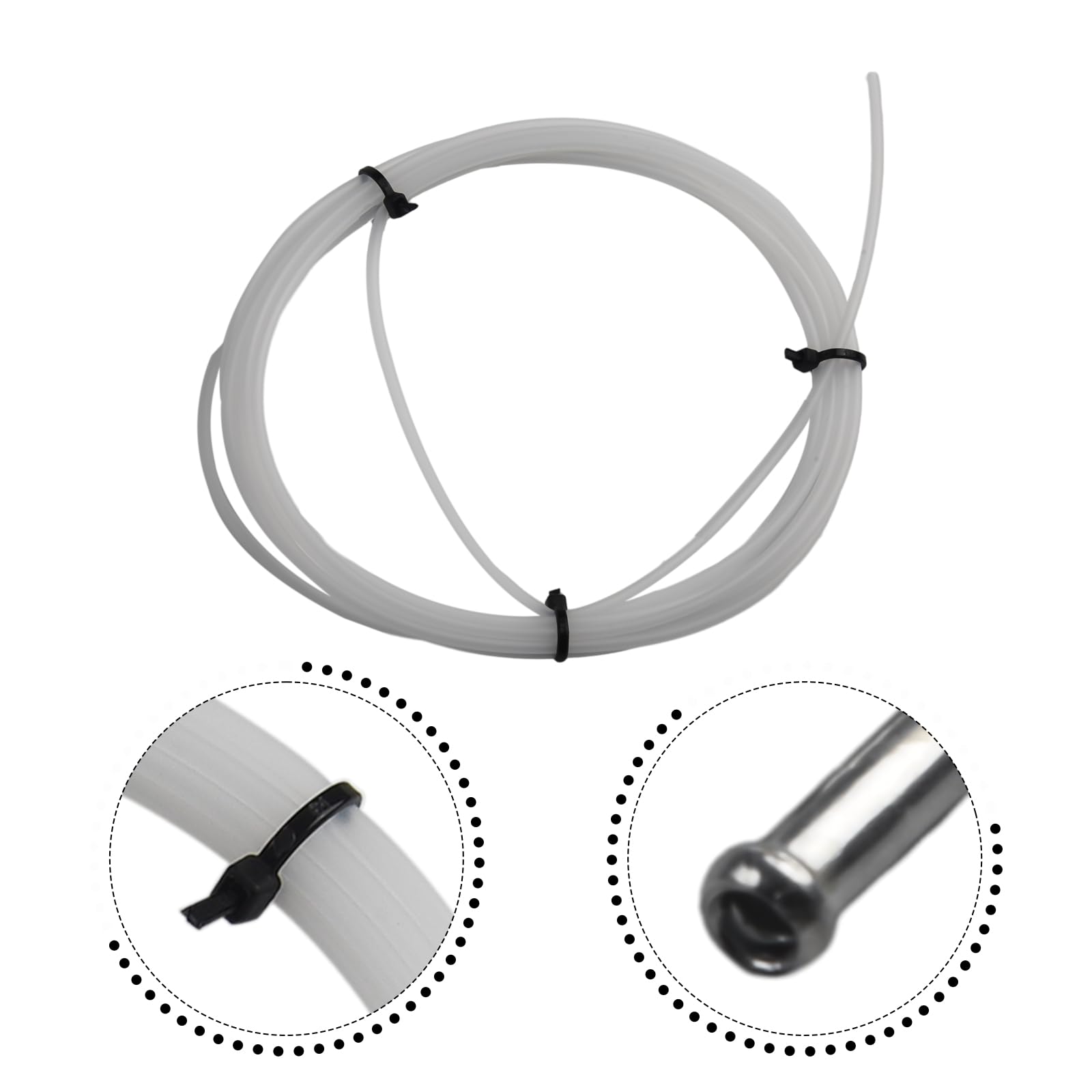 BICICLETTA C CLIP Cavo Filo Alloggiamento Tubo Guida Cordini Morsetto - Foto 8