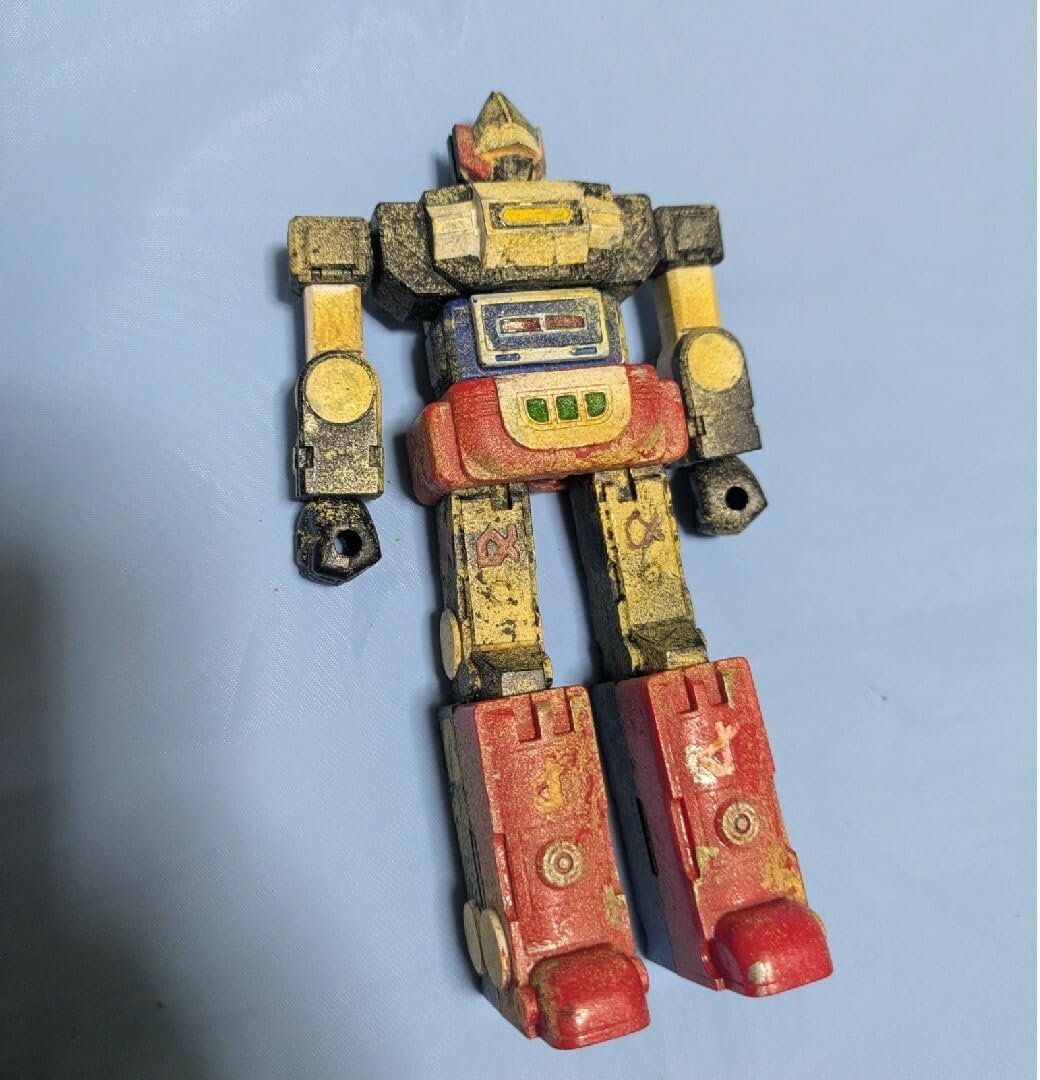 光速電神アルベガス デンジン・ディメンジョン  プラモデル 完全変形！光速電神アルベガスがDXサイズの「DIECAST METAL