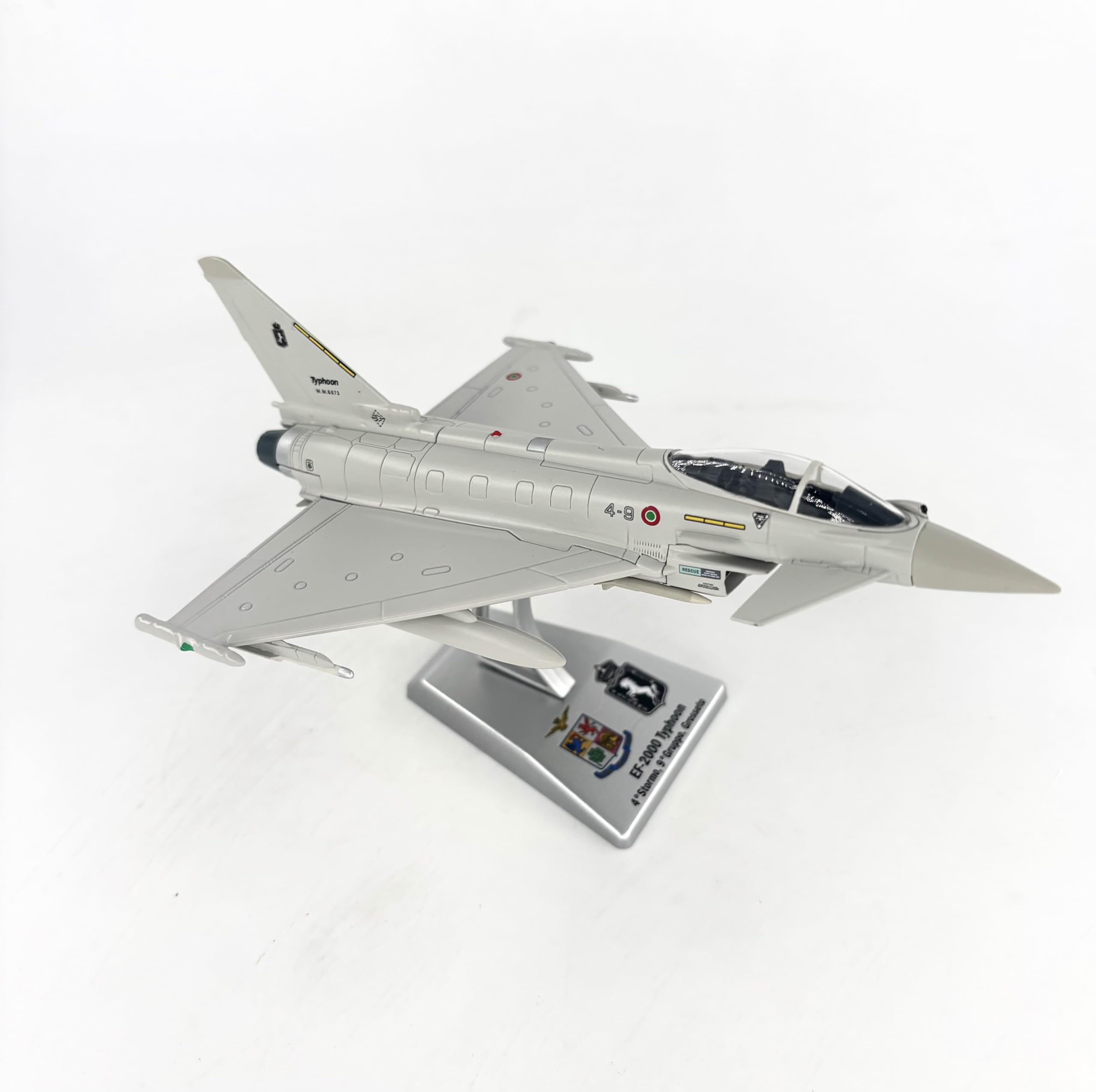 Italeri 48201 - Ef.2000 Typhoon 4° St.Grosseto Die Cast Model Scala 1:100