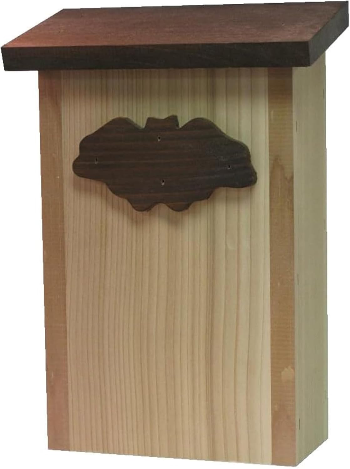 Cedar Bat House - Pest Control Shelter for Bats - Dual Chamber Design, Eco-Friendly Cedar Construction - Natural Durable Habitat for Bats - Outdoor Garden Shelter