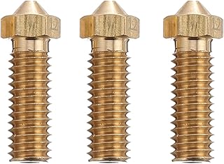 iplusmile Impressoras de chuveiro Impressoras 3D Impressoras 3D Impressoras 3D Impressoras 3D Bico Cht 3 peças bocal de extrusora de vulcão latão Impressora 3D acessórios de cabeça de impressora Impresora 3d 3d