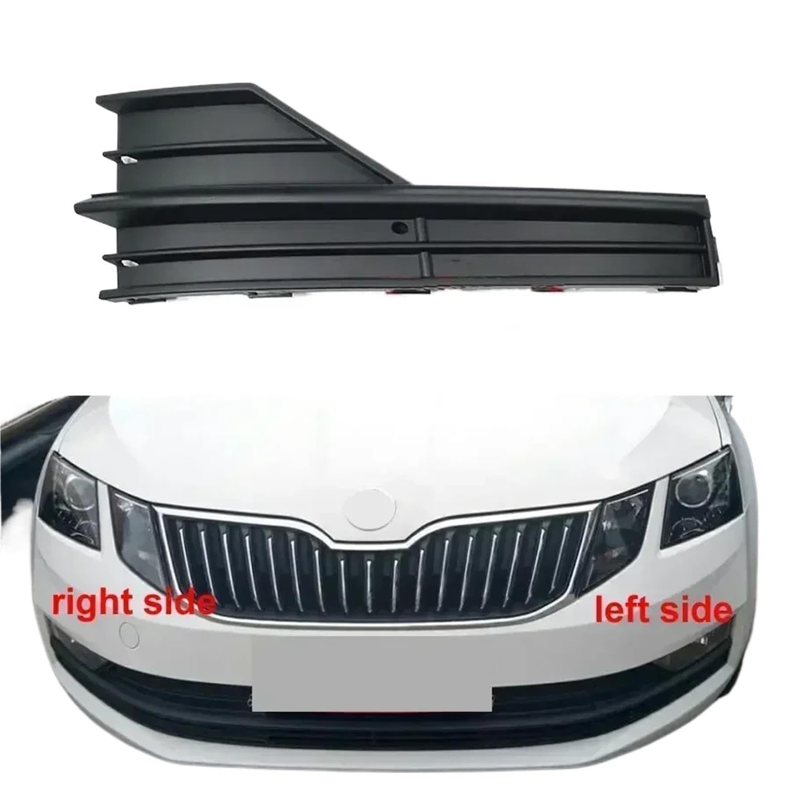 Ramka światła przeciwmgielnego For Skoda For Octavia 2018-2020