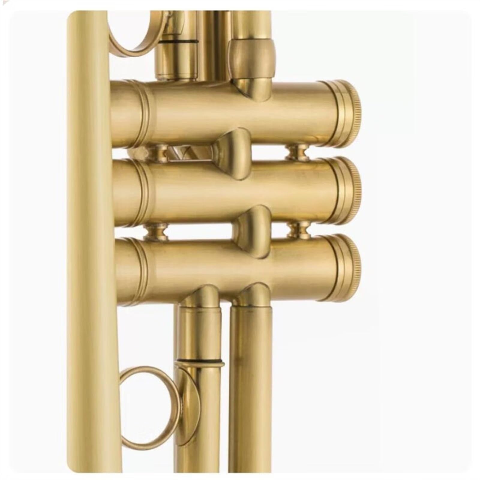 początkujących trąbka B Flat Trąbka Instrument Muzyczny Mosiądz Przenośny Wytrzymały Profesjonalny Początkujący Trąbka
