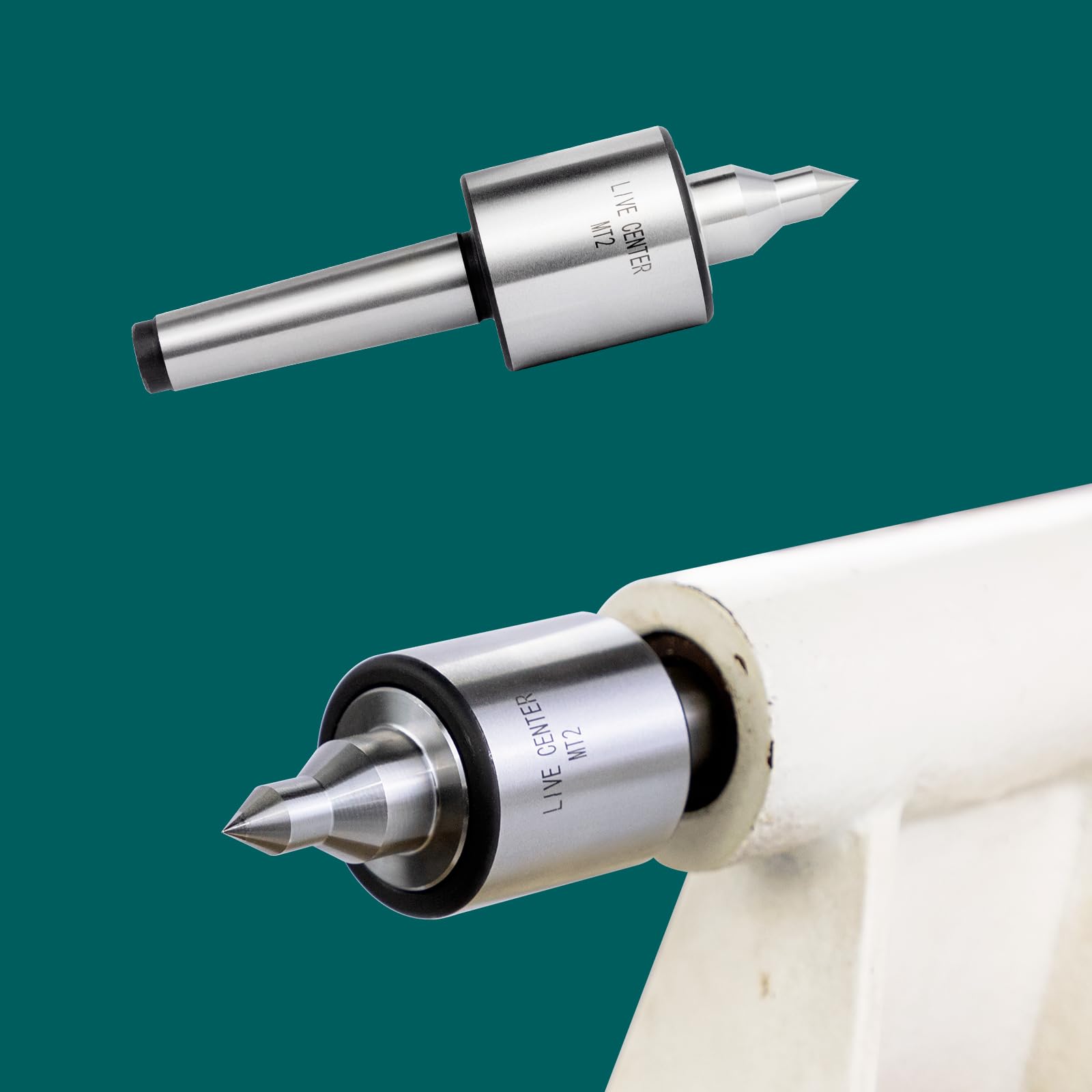 MT2 Live Tailstock Center - Precision Lathe Tool -6