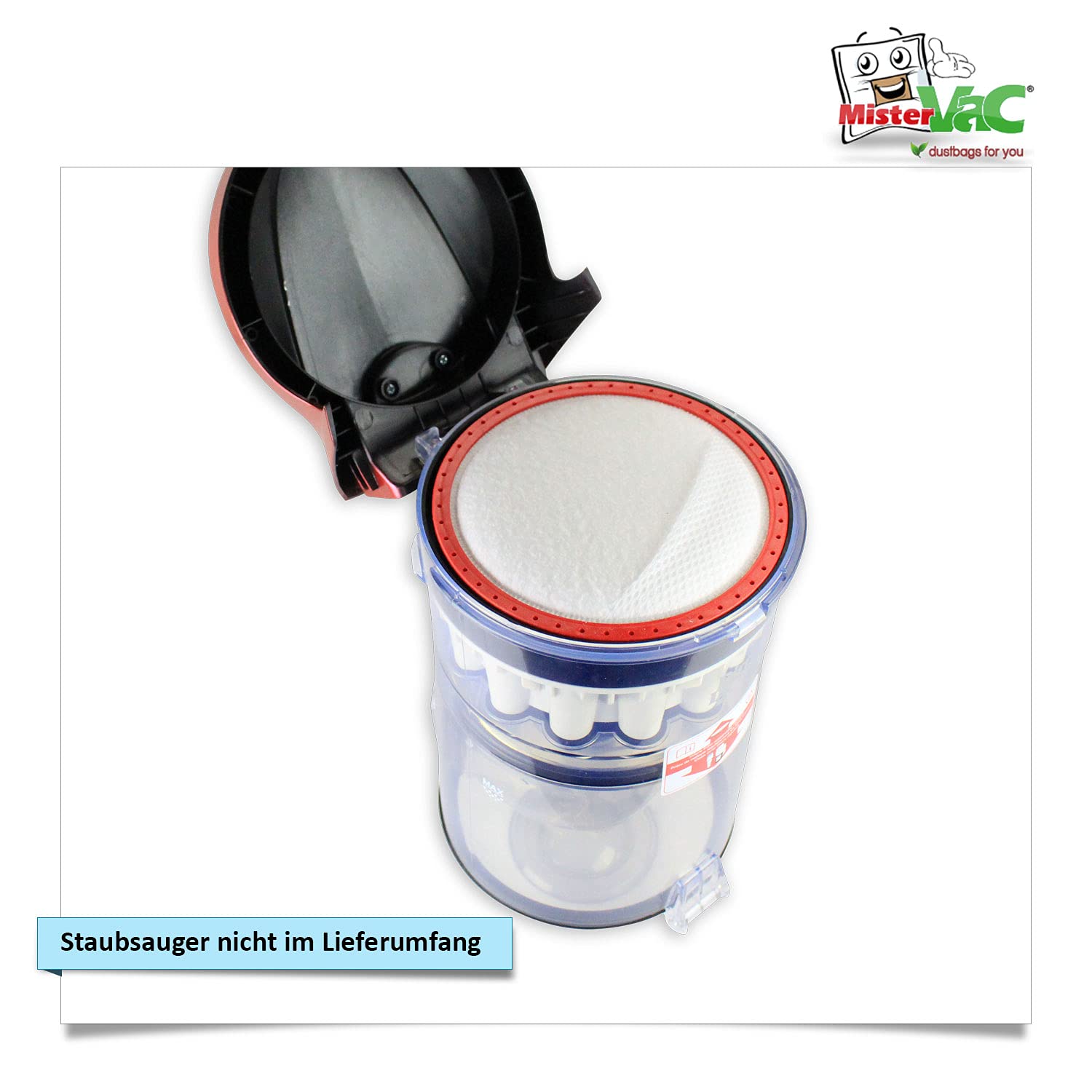 MisterVac Hepa Filter für Dirt Devil M2831 CENTEC