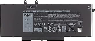 MALATI SELLER 4GVMP Battery for Dell 68Wh 4-Cell Latitude 5400 5500 5510 Precision 3540 Inspiron 7791 7591 7590 Type: 4GVMP RF7WM C5GV2 X77XY 9JRYT MCV1G