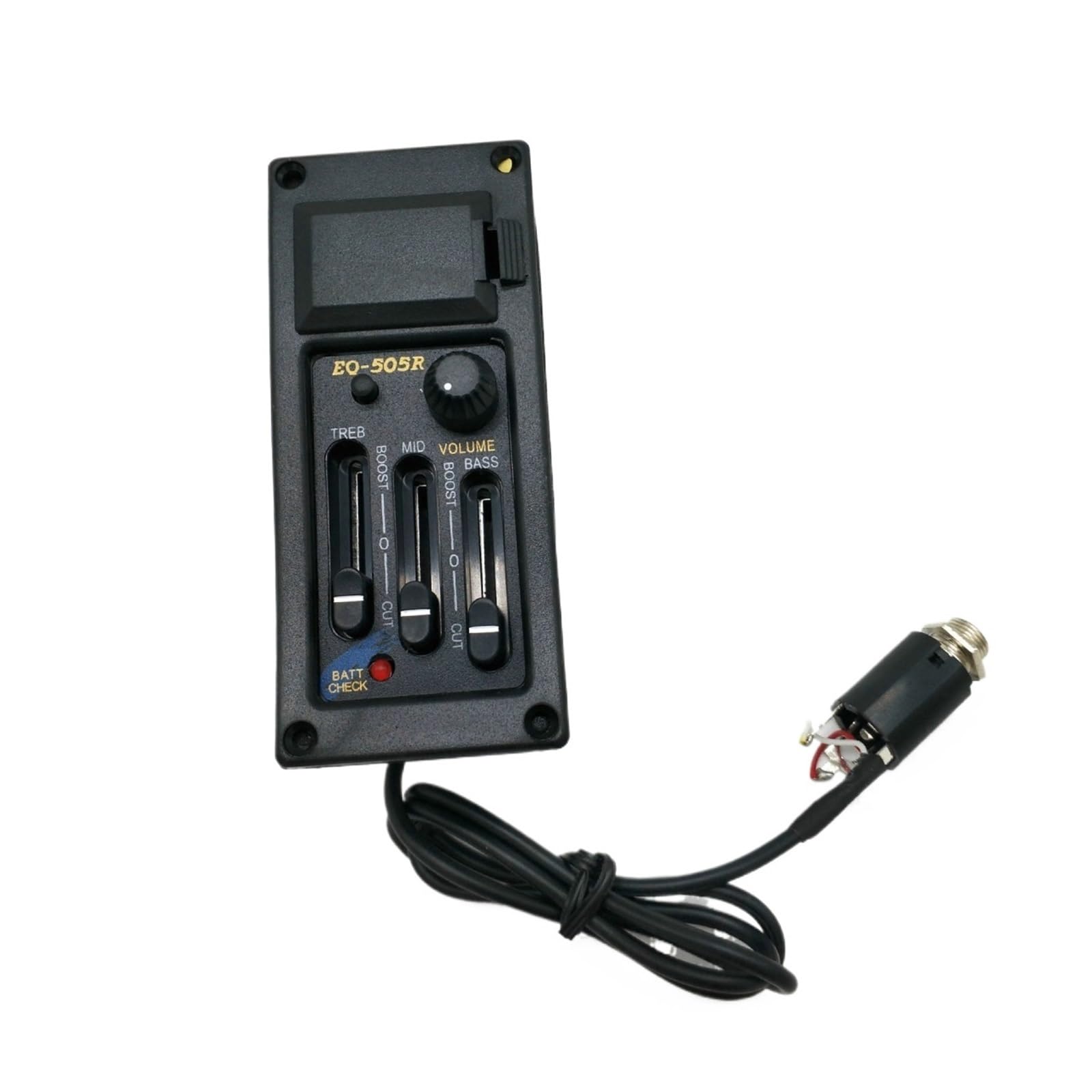 Musikinstrumentenzubehör Pickup EQ-505R Folk Akustikgitarre Pickup Gitarre 3-Band EQ