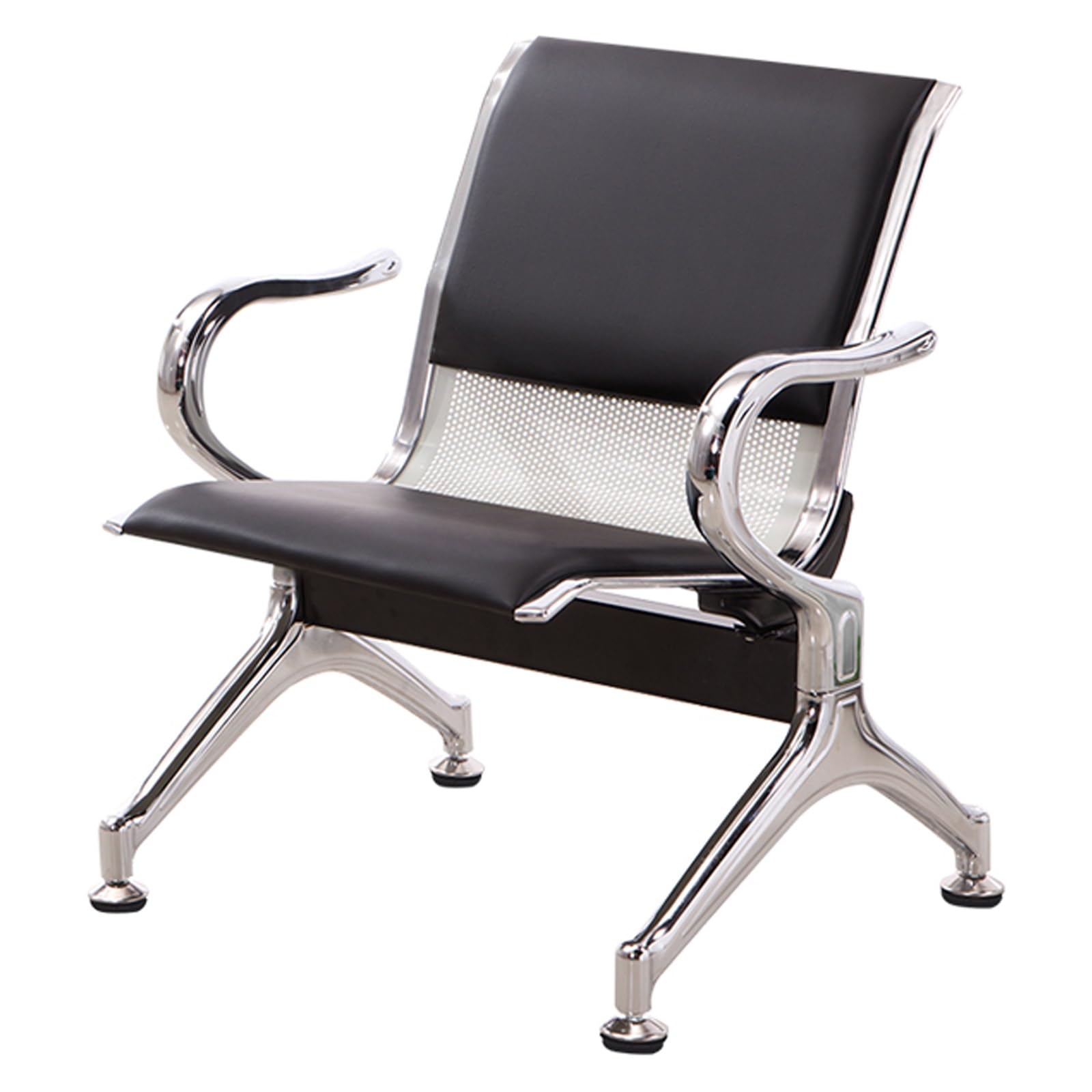 AYCDL Airport Waiting Bench with Armrests Synthetic Leather Reception Seat Comfortable Lounge Chairs for Market Bank - & Stylish Seating Solution