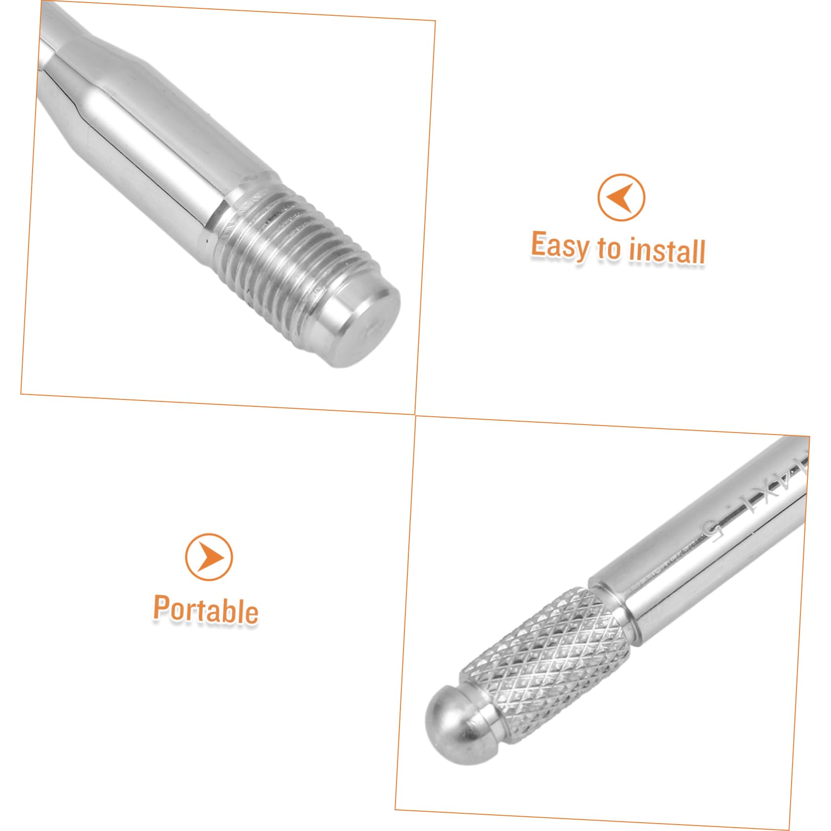 PRETYZOOM Automotive Wheel Alignment Tool Kit Portable Wheel Alignment Pin for Easy Tire Installation and Precise Positioning Durable Design for Beginners and Pros