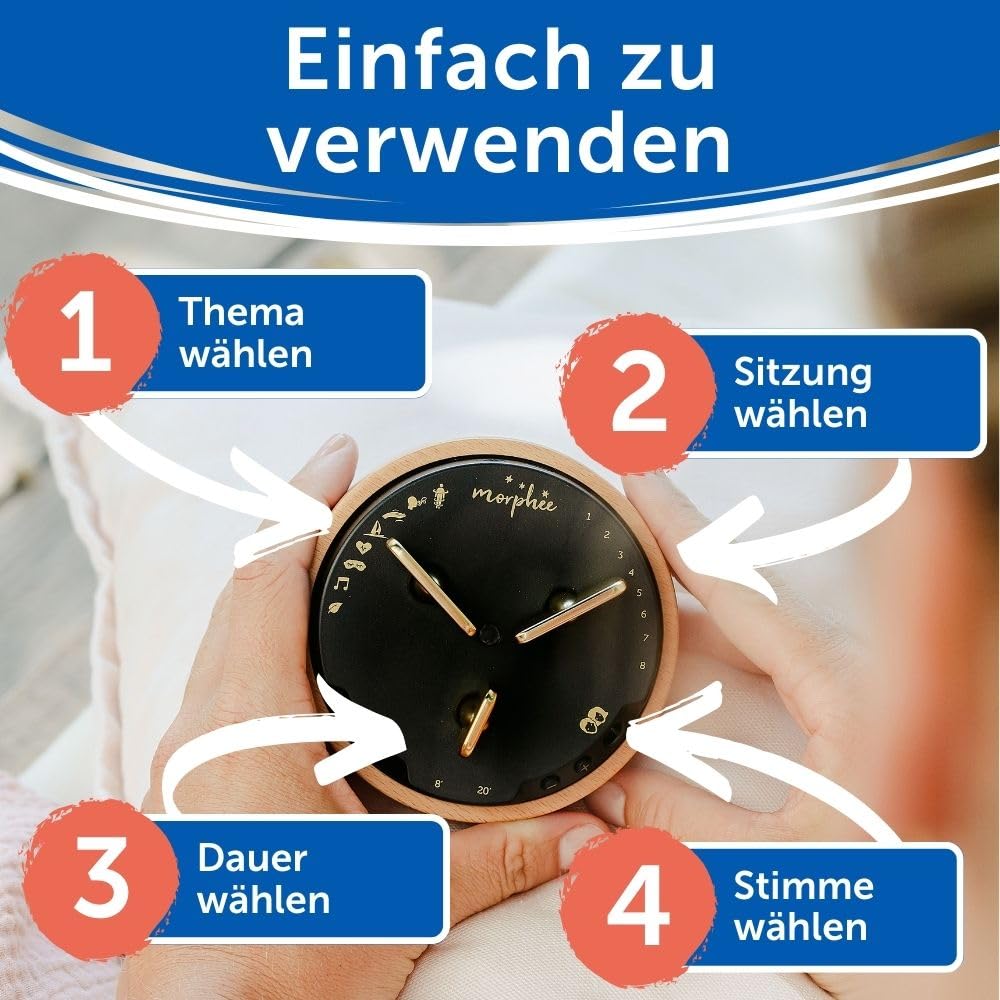 Morphée Meditationsbox offline – Einschlafen, erholsamer Schlaf – 700.000 Anwender
