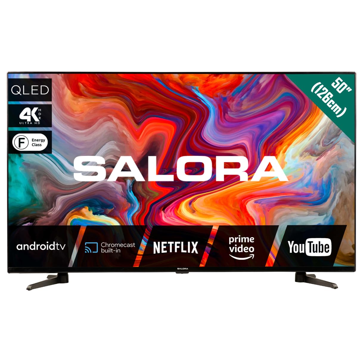 schermo qled 50 pollici ultra hd 4k con android tv
