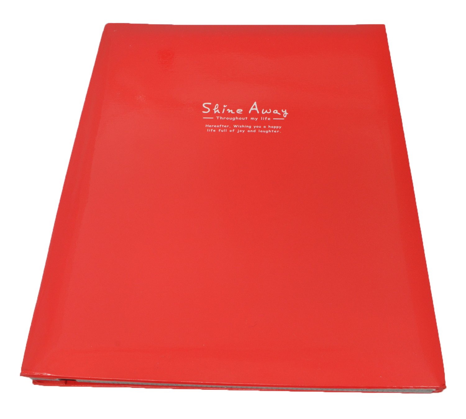KING Album Free A4 F10 10 Sheets [Black Mount] 11-20 Pages Red 70681