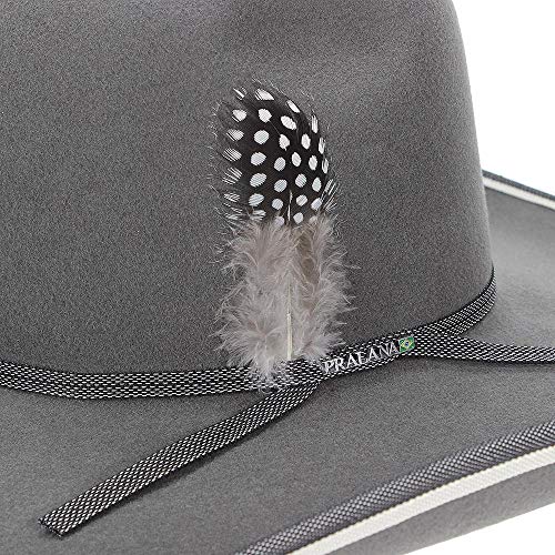 Chapéu Pralana Copa Alta 30X Feltro Cinza 23440