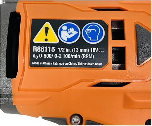 Miniatura 7 de Ridgid 18V sin escobillas 1/2 '' martillo de alto esfuerzo de torsión/destornillador, naranja