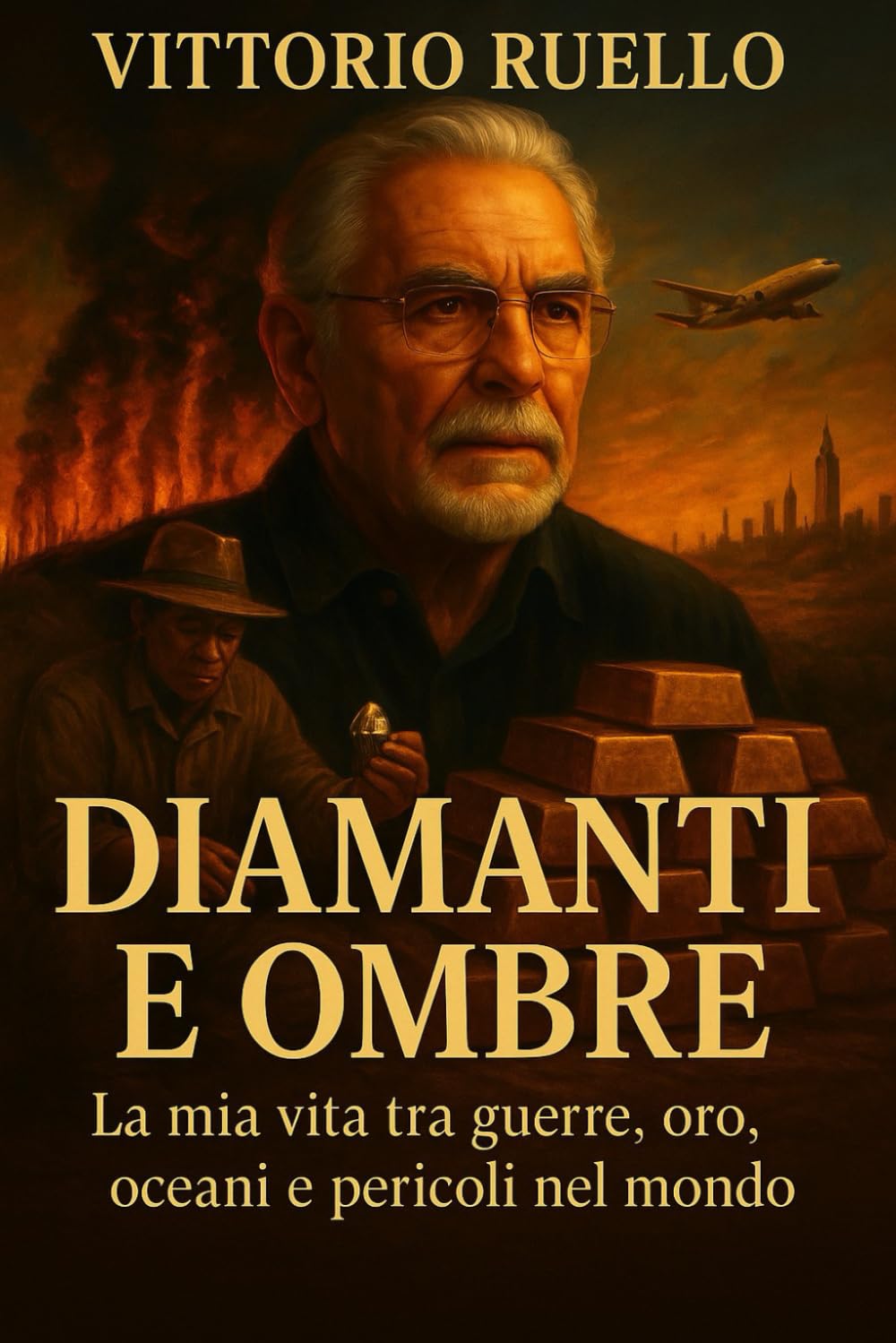 DIAMANTI E OMBRE: La mia vita tra guerre, oro, oceani e pericoli nel mondo