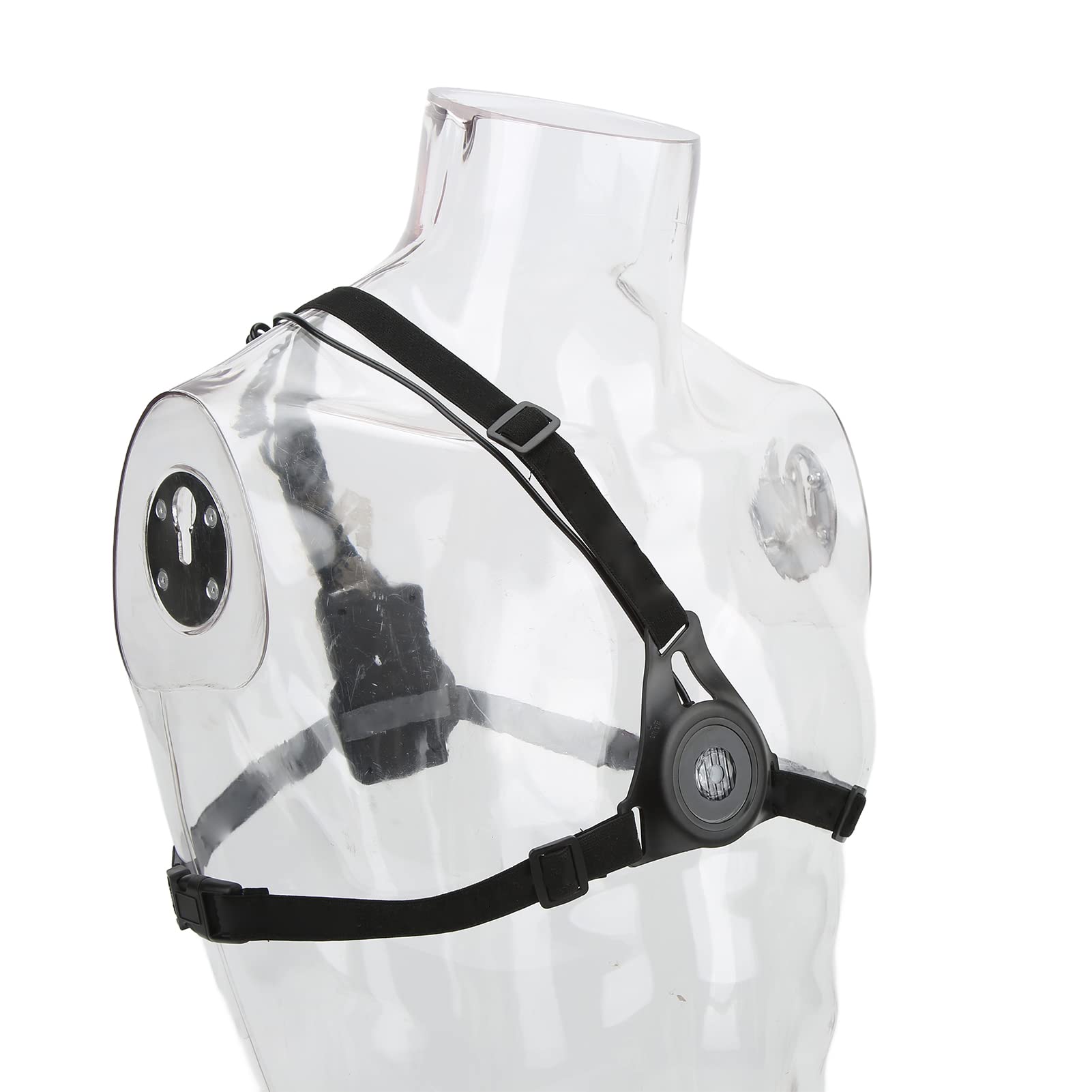 Pilipane Night Running Lights USB Rechargeable LED Chest Run Light for Outdoor Running Walking Camping