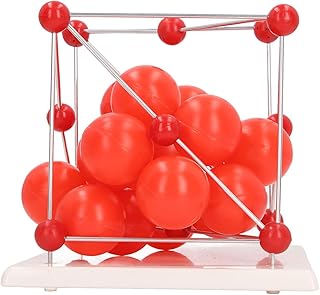 Metal Structure Molecular Model, Metal Molecular Model Tool Bright Color Firm Connection for Laboratory