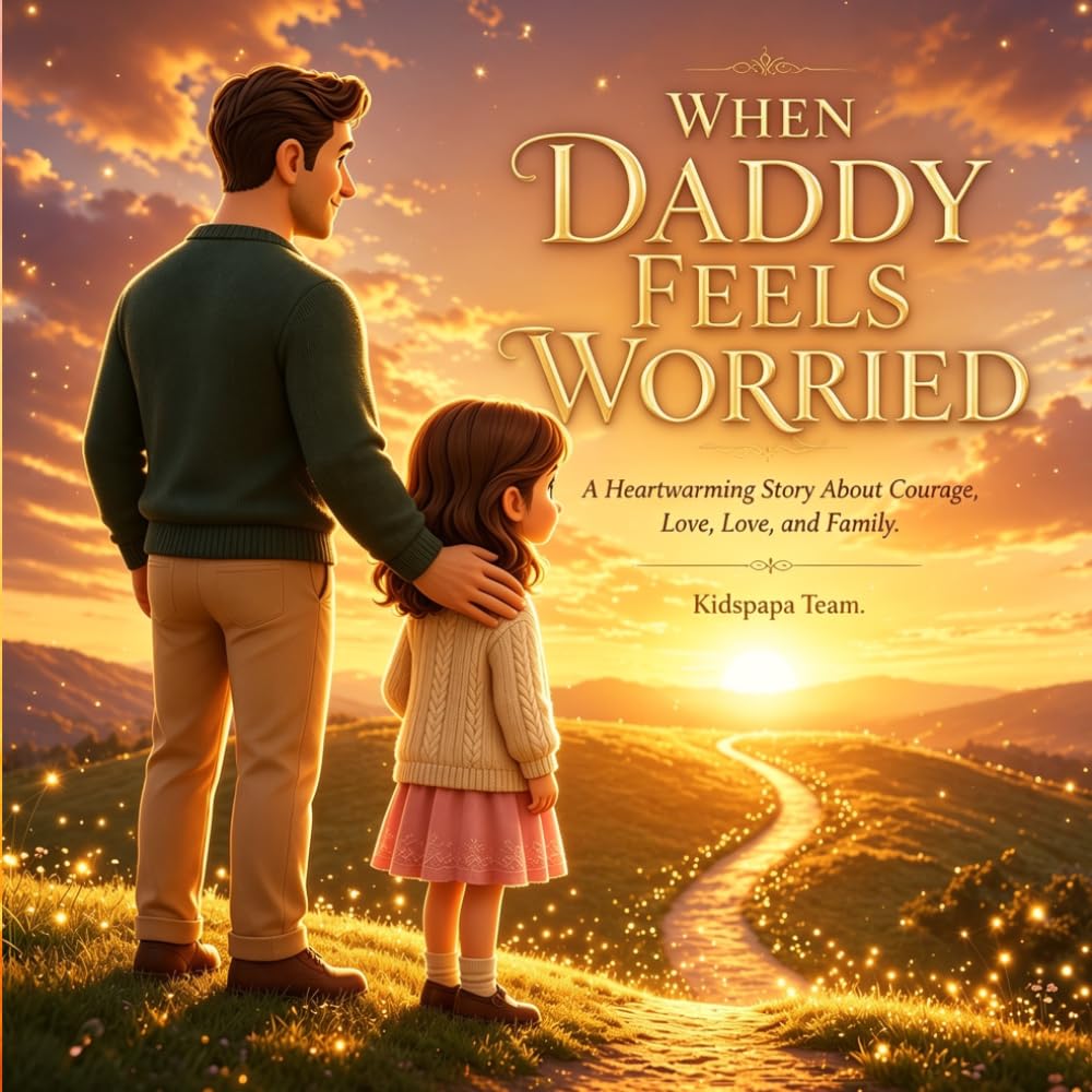 When Daddy Feels Worried: A Heartwarming Story About Courage, Love, and Growing Through Worry (Big Feelings, Brave Hearts Collection)