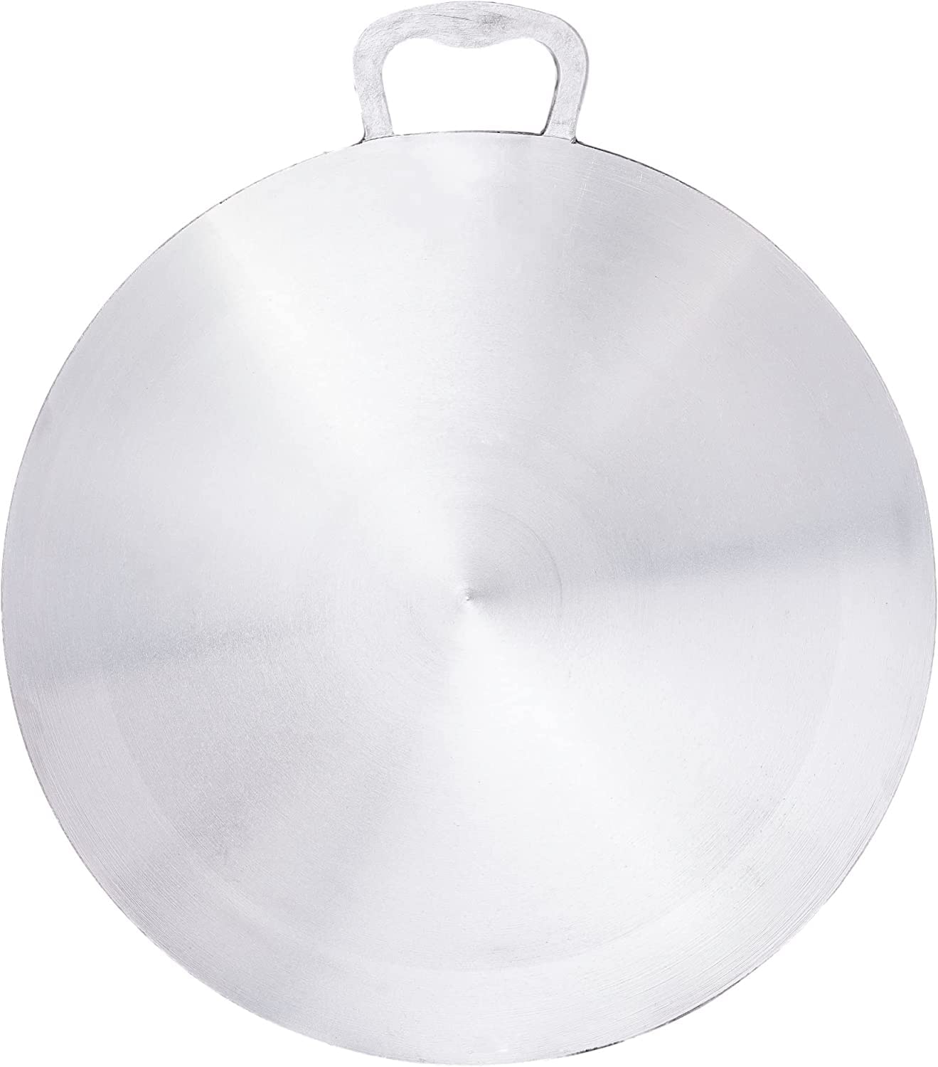 Sufrah Aluminium Arabic Tawa/Roti Pan/Ragag Maker Silver 18inch