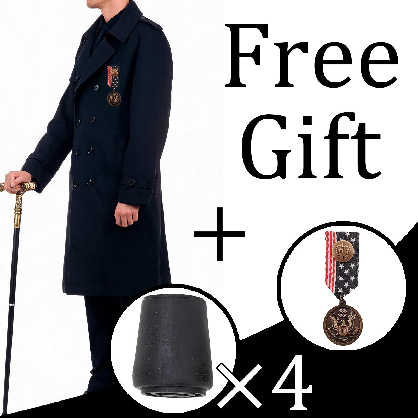 Bastón para Hombre y Mujer, 36,6 Pulgadas, de Alta Resistencia, con Capacidad para Más de 300 Libras, Bastón Metálico de Estilo Gótico, Elegante y con Acabado Mate Artístico