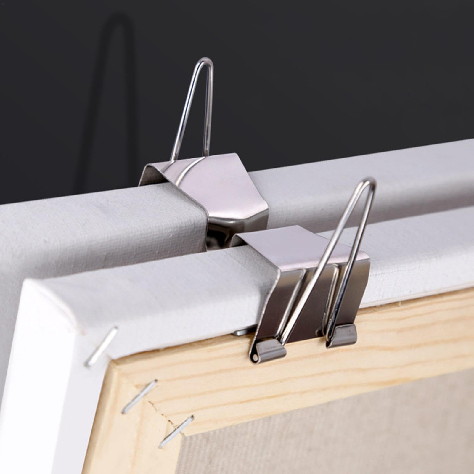 Morsetto di separazione per cornice per pittura, clip di separazione per pannello di pittura - Morsetti per telaio in tela da 6 pezzi,Morsetti per trasporto di bagnate inossidabili Aiutante d'