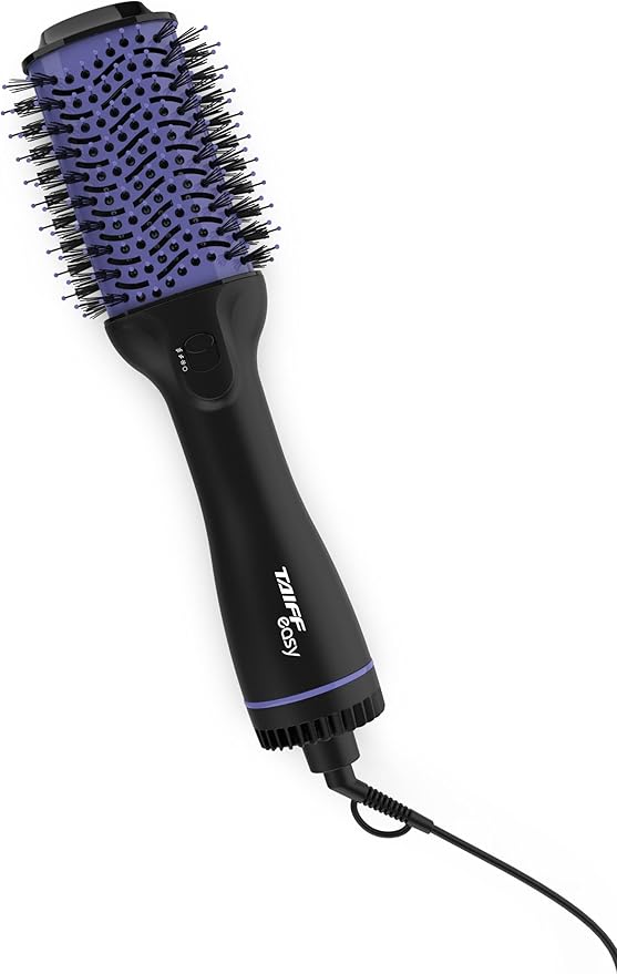 Escova Taiff Easy Oval, Secadora, Alisadora e Volumizadora, Lilás, Modelo: 560008IP