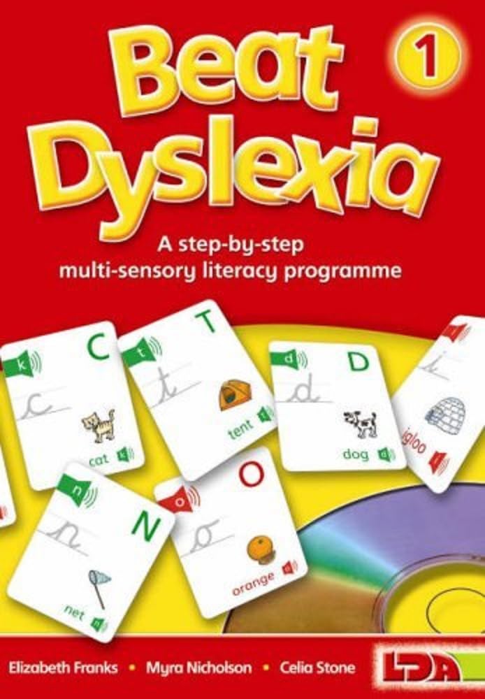 Beat Dyslexia: A Step-by-step Multi Sensory Literacy Programme: Bk. 1 Paperback – CD, 5 April 2007