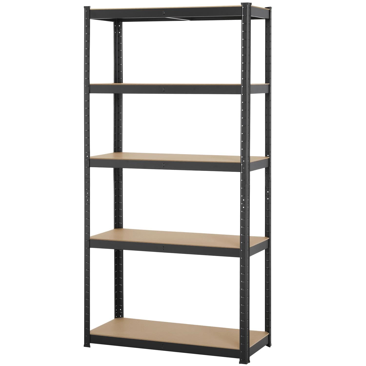 Yaheetech 5-stufiges Lagerregal XL,180 x 90 x 40 cm,875kg,Schwarz