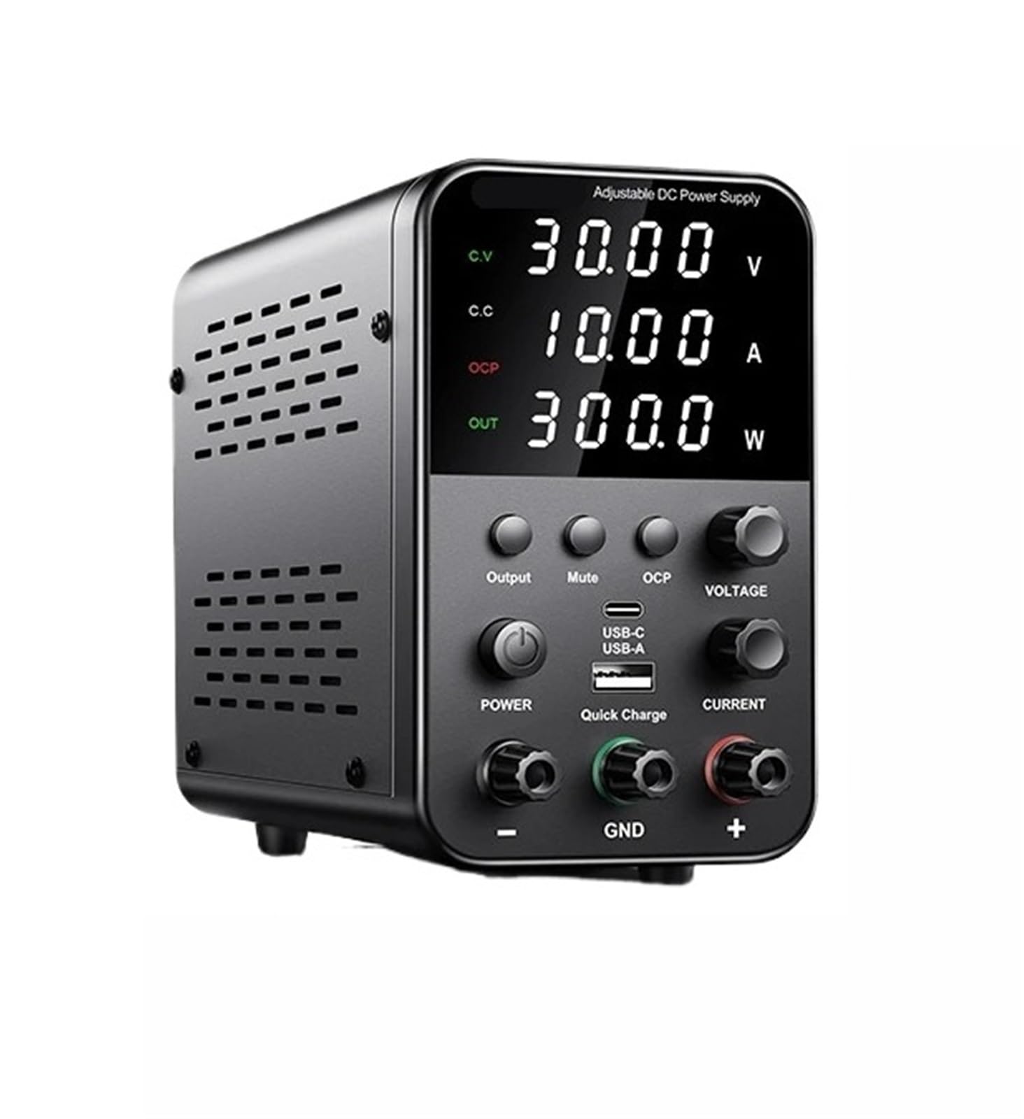 Fuente de alimentación de laboratorio ajustable de 30 V, 10 A, regulador de voltaje ajustable, 60 V, 5 A, estabilizador, fuente de alimentación conmutada