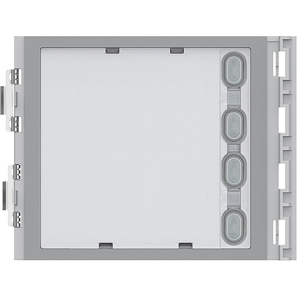 BTICINO 352000 Modulo Pulsanti Sfera 4 Tasti Colonna Singola, BUS 2 Fili SCS, Retroilluminazione Nomi, Compatibile Moduli Audio/Video, Installazione Modulare, -25°C/+70°C, Citofono/Videocitofono