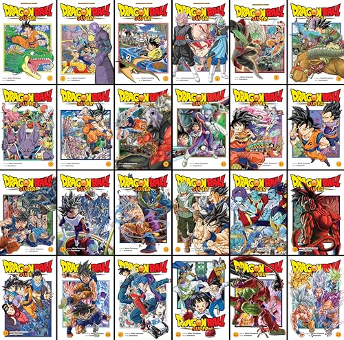 Dragon Ball Super Series (Vol. 1-24) Manga Set, by Akira Toriyama (24 Books)
