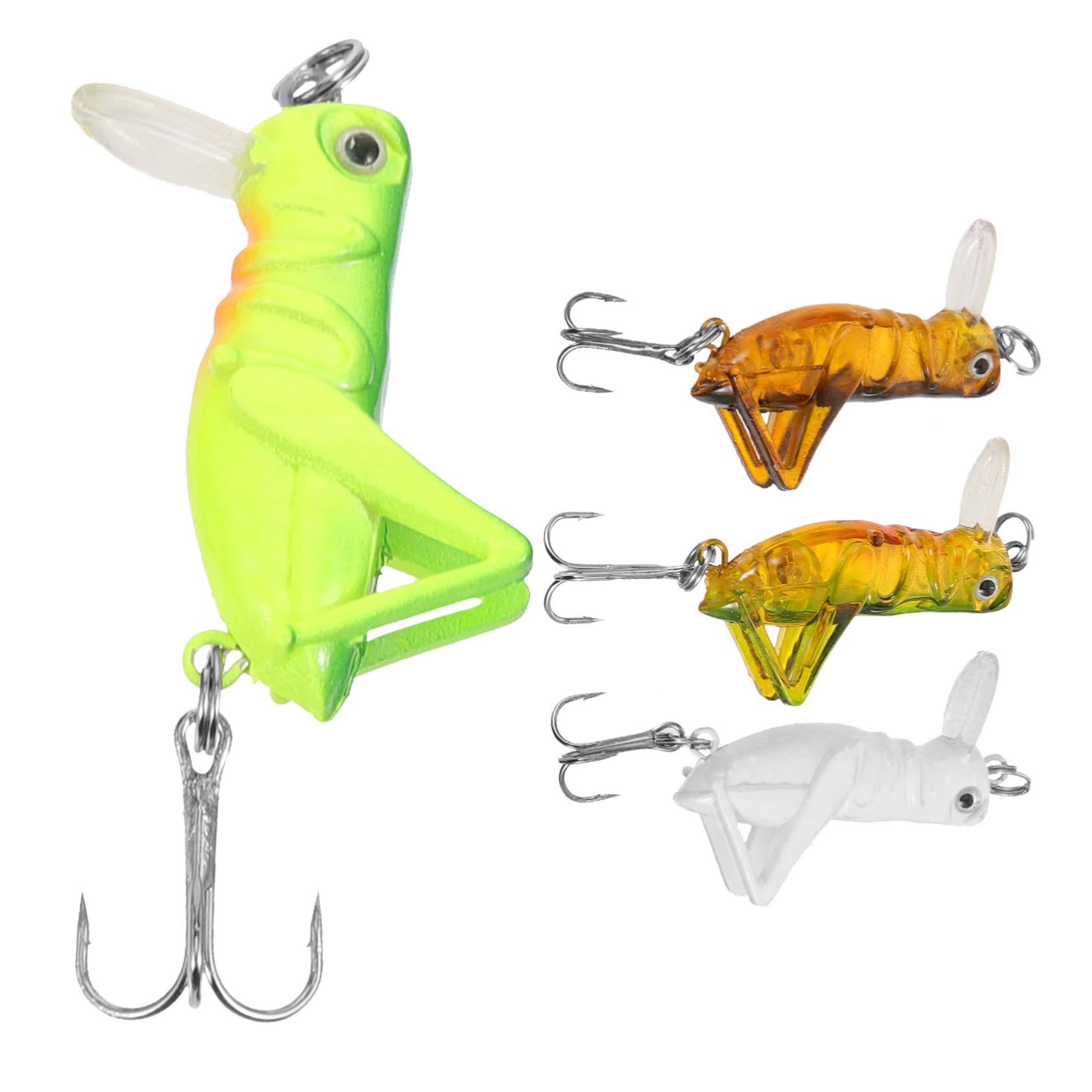 Toddmomy 20pezzi Esche Artificiali per Pesca Bait Fake Leggero Esche da Mare per Appassionati di Pesca Modelli di Insetti Realistici per Sportiva