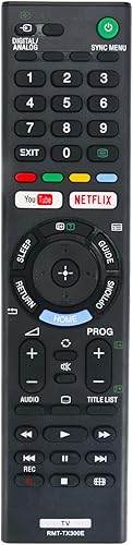 Reemplazo remoto RMT-TX300E para Sony TV KD-55X7000F KD-43X7000F KD-49X7000F KDL-43W660F KDL-50W660F KD-43X7000E KD-49X7000E KD-55X7000E KD-55X7000E