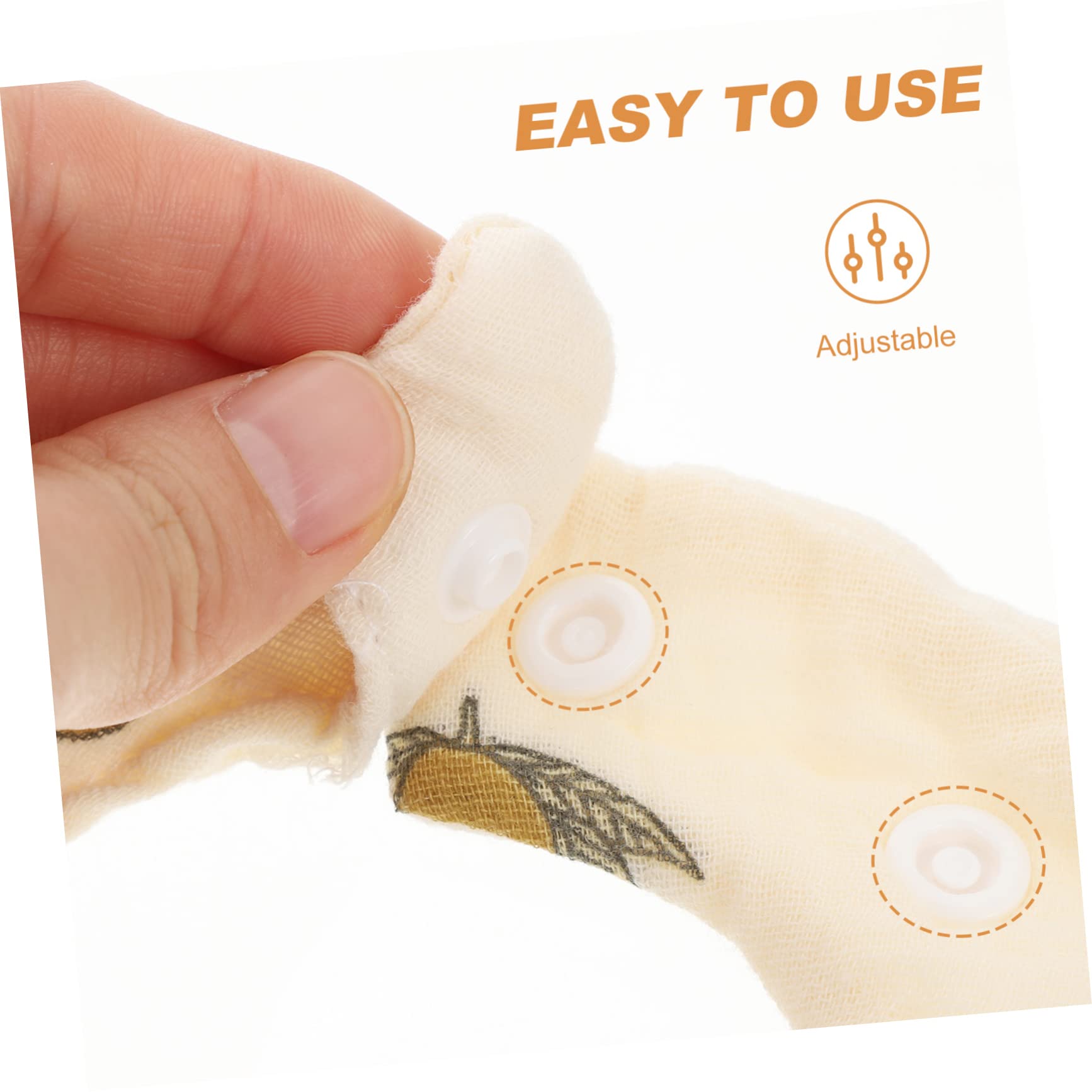 ibasenice Baberos bibs babete bebé toalla bebe costume toallas recién nacidas para niño babero toallas eructar toallas de saliva babero para la dentición algodón
