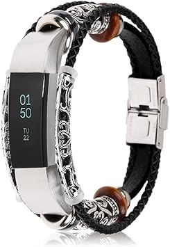 NEO+ Correa de piel para Fitbit Alta o Alta HR. Accesorio de ...