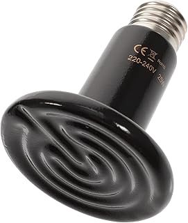 NUSITOU Aquecedor Lâmpada De Calor Lâmpada De Calor De Cerâmica Lagarto Lâmpada De Calor De Cerâmica Répteis Lâmpadas De Calor Réptil Lâmpada De Calor De Réptil Luz Frade Lâmpada Animal