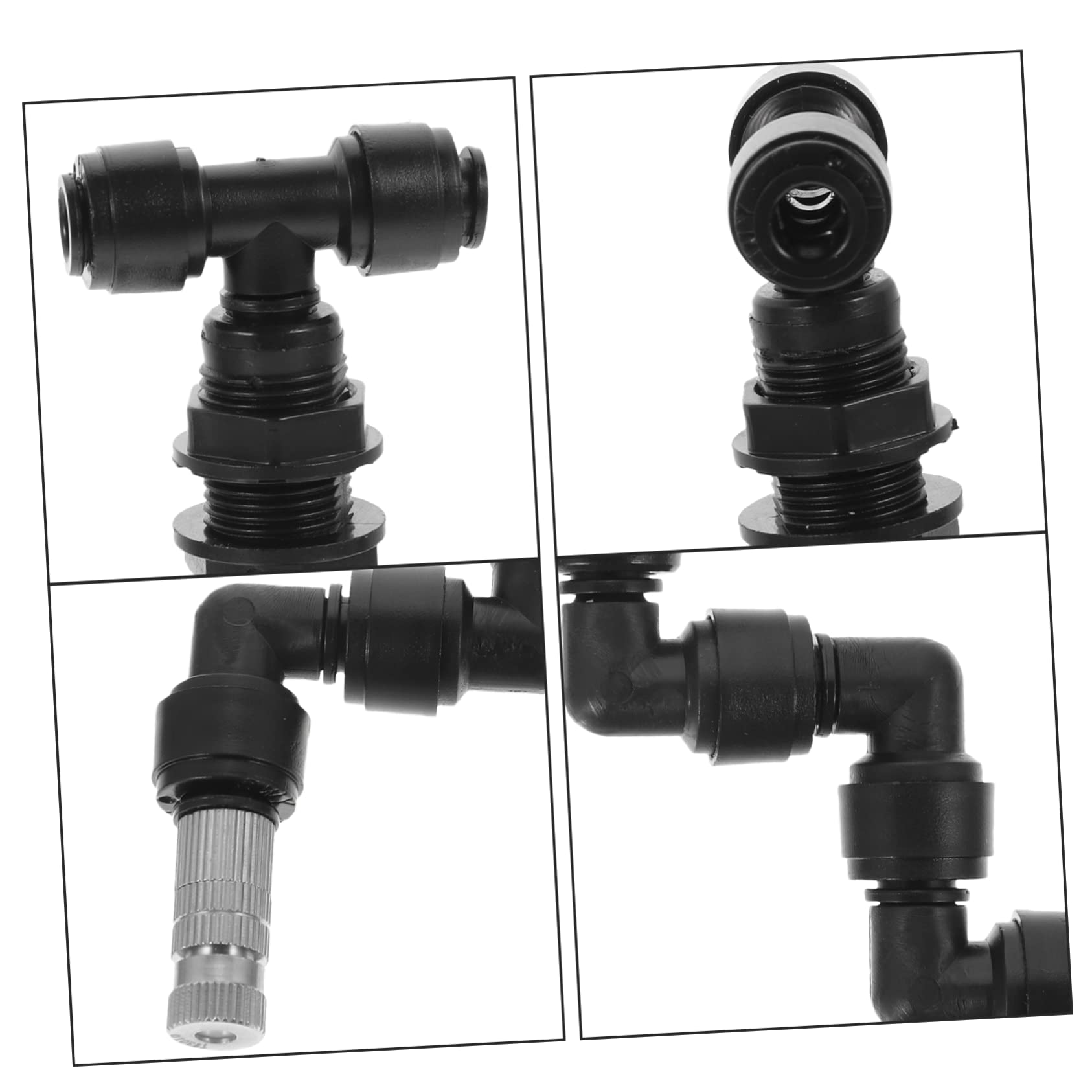SUPVOX 4piezas Boquilla De Pulverización Para Terrarios De Reptiles Rociador Para Humedecer y Herramienta De Riego Para y