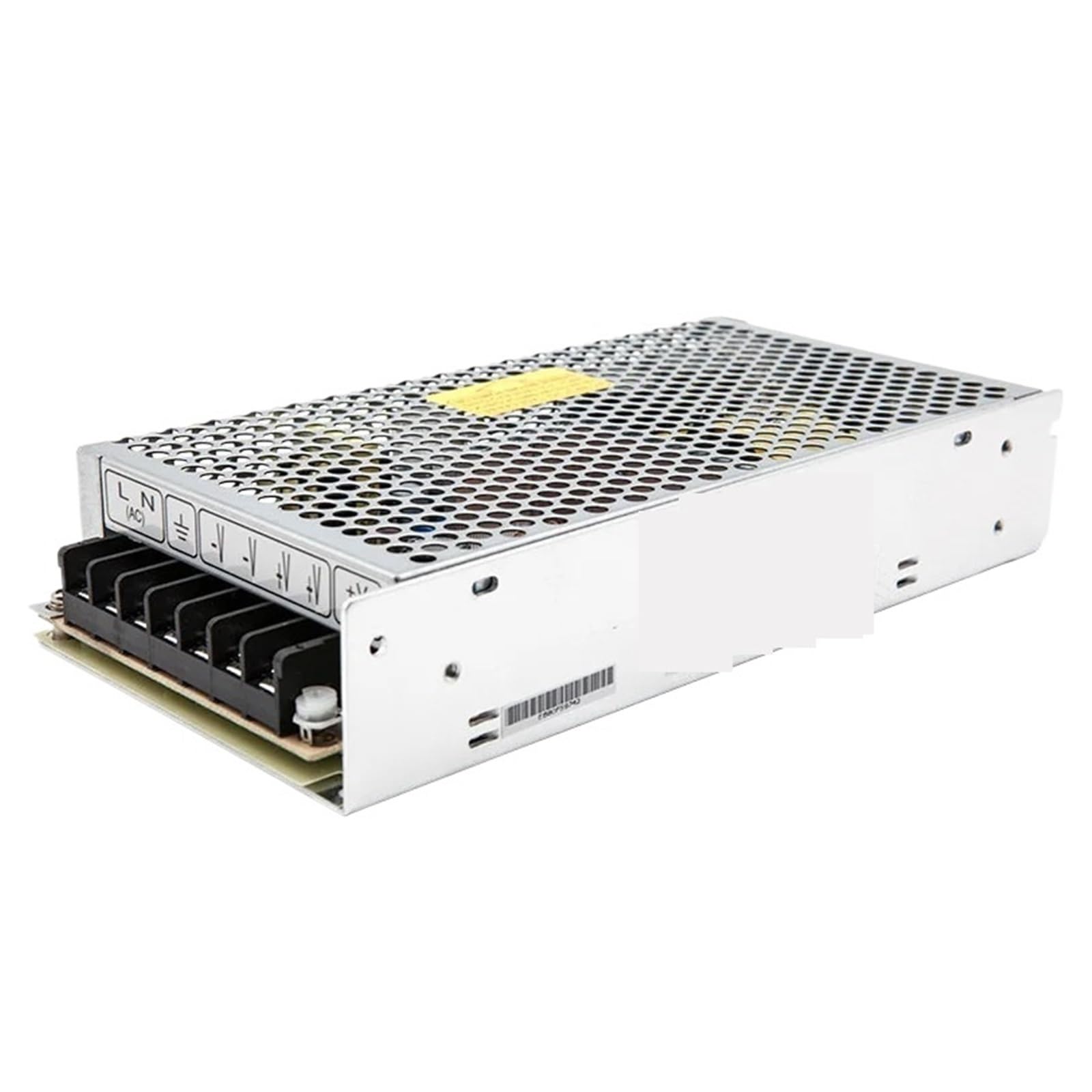 1 unidad de fuente de alimentación conmutada RS-150-15 de 150 W con salida única, 15 V y 10 A.
