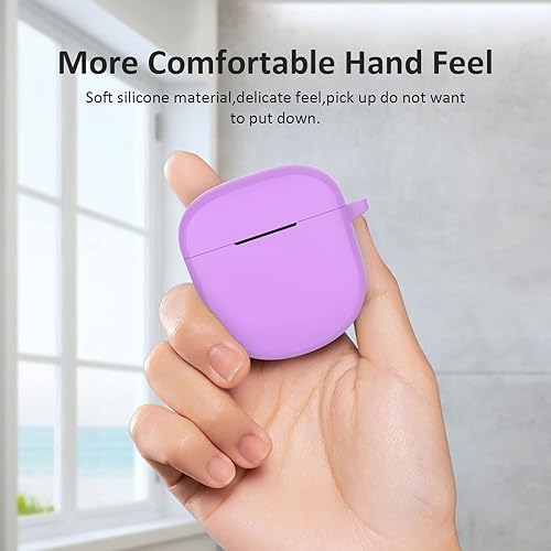 Miniatura 12 de LEFXMOPHY Funda para auriculares Bose QuietComfort II 2022/QuietComfort Ultra (2023), funda protectora de silicona (negro)