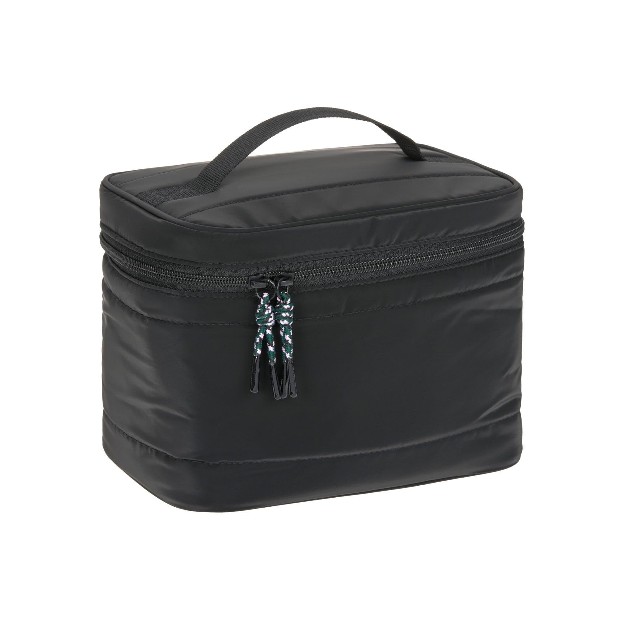 LÄSSIG Baby Changing Table Organiser Nappy Organiser to Go/Casual Nursery Caddy To Go Black