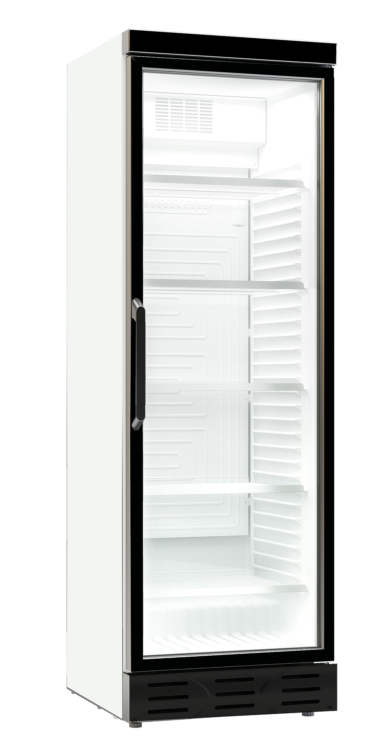 Combisteel R600A1 Glass Positive Refrigerated Cabinet with 1 Door Glass 382L – Various Colours – BlackR600A1