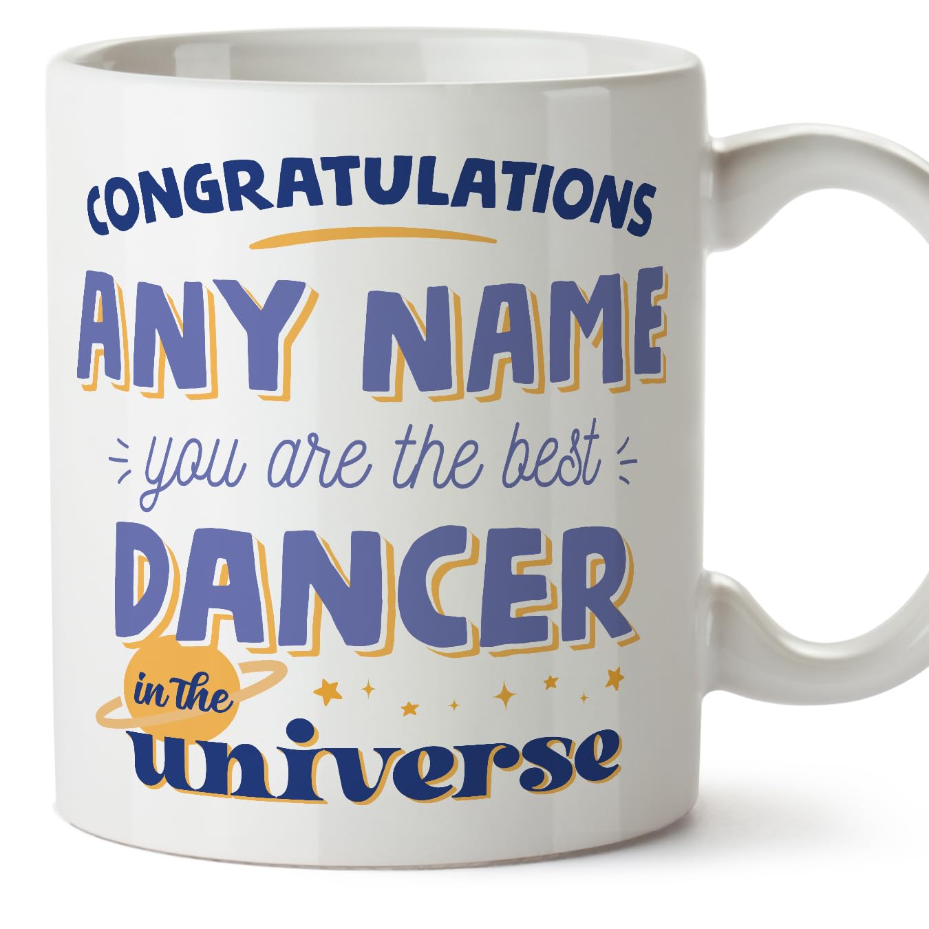 MUGFFINS Dancer Mug - in English - Best in The Universe - Funny Gift for Colleagues - Ceramic 11oz Mug — image 1