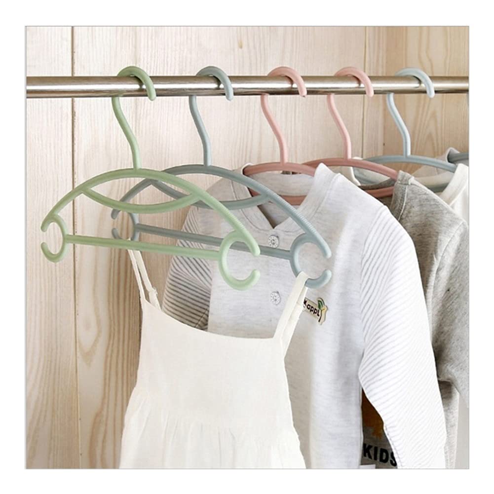 Airer-Aufhänger 5/10/20 STCK/Set Nordic Tragbare Farbe Kunststoff Kinder Kleiderbügel Baby Kleidung Mantel Kleiderbügel Haken Haushalt Kleiderbügel Kleiderbügel Kleiderbuegel