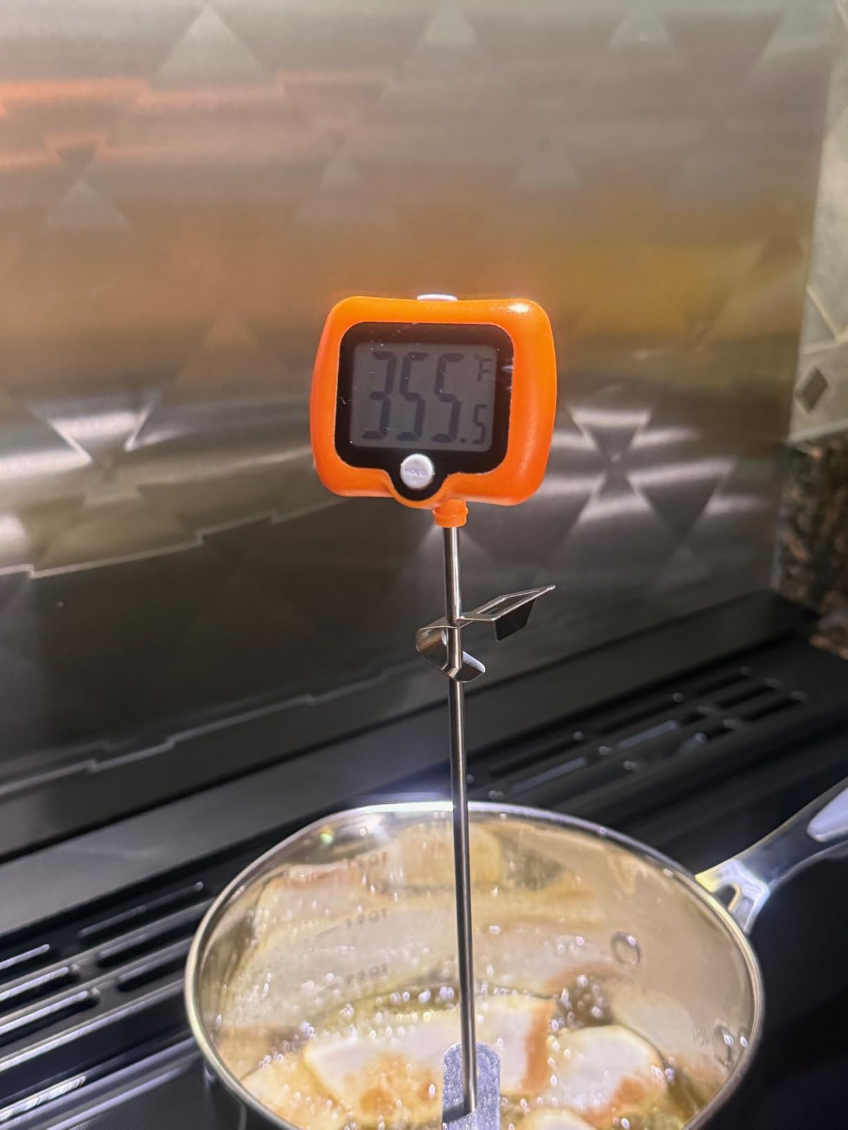 nifty digital thermometer for deep frying