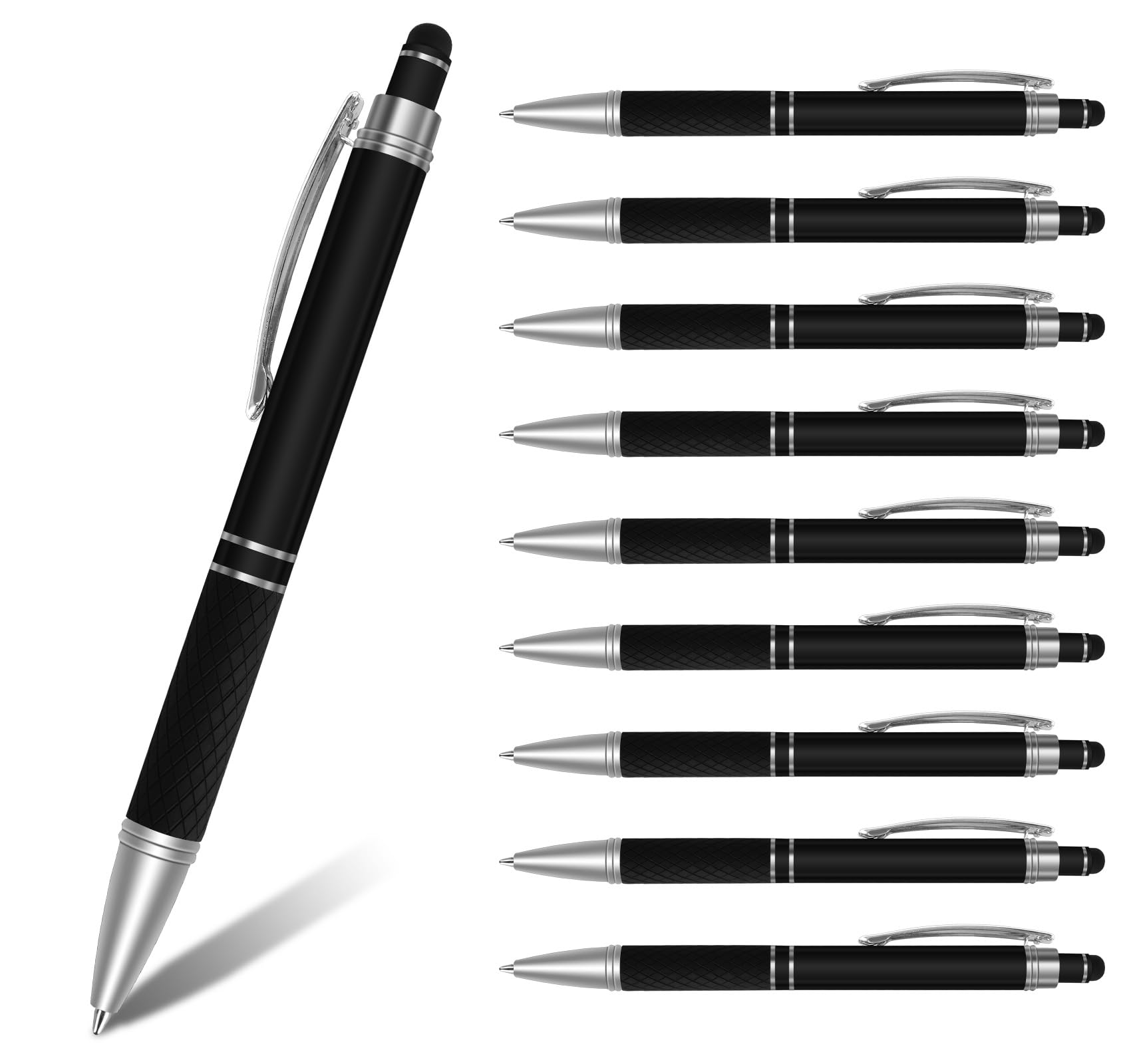 Homewit 10–1000 STK Kugelschreiber Personalisiert mit Gravur,Touchpen,400 | Werbekugelschreiber für Firmenwerbung, Messen, Büros, Schulen, Abschlussfeiern, als Kunden-, Mitarbeiter- & Businessgeschenk