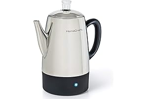 Stainless Steel 10-Cup Percolator Coffee Maker