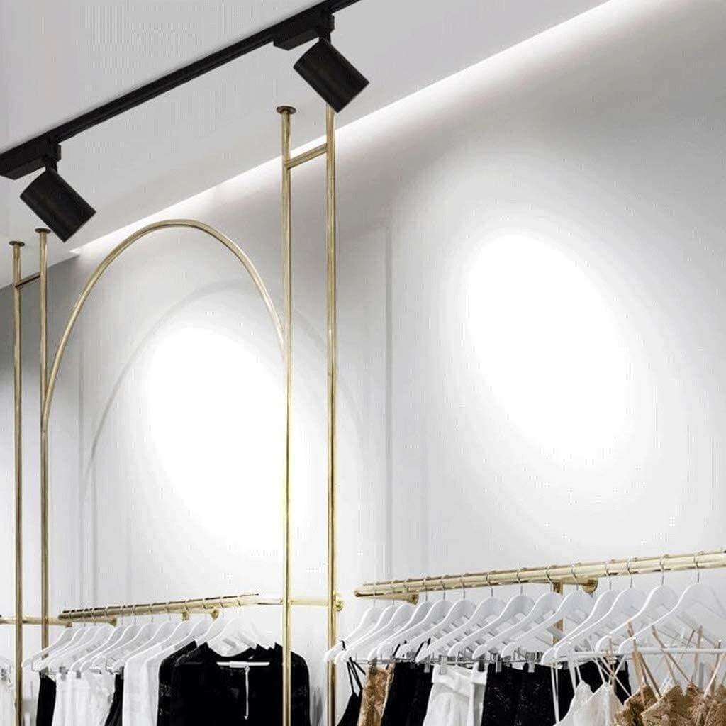 Oświetlenie punktowe sufitowe, Przyciemniane głowice oświetleniowe szynowe, czarno-białe, zamienne reflektory sufitowe, akcentujące i zadaniowe(40w-white,Warm light)